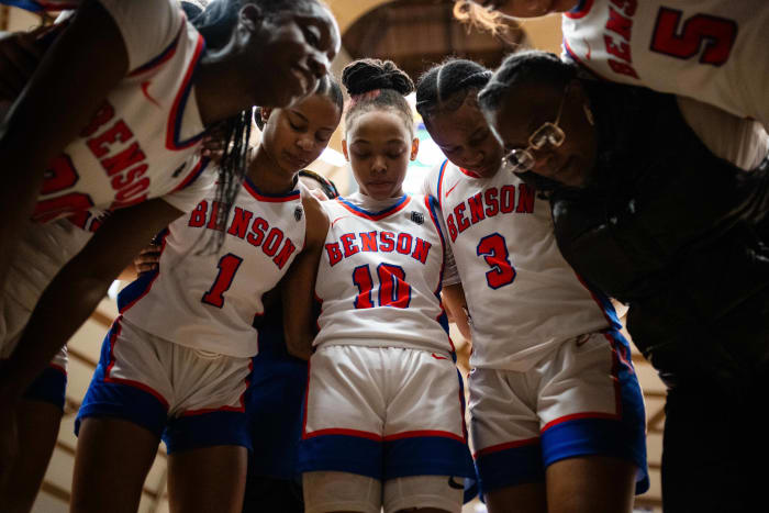 Benson Grants Pass 6A Oregon girls basketball quarterfinal 2024 Naji Saker -5